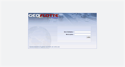 Desktop Screenshot of interface.geoflotte.fr